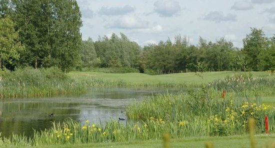 Zorg voor de golfbaan