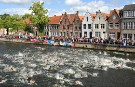 Westrijd Triatlon Brugge op vrijdag 10 september