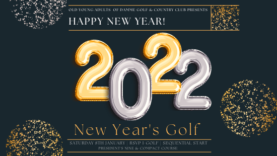 2022.01.08 Happy New Year’s  Golf
