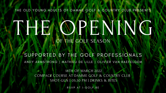 2022.03.18 The Opening Of The Golf Season
