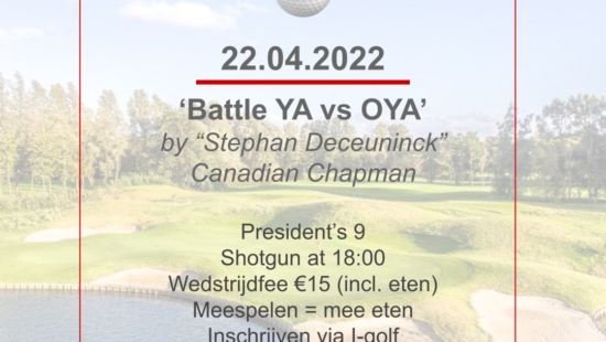 1st Battle YA vs OYA by Stephan Deceuninck