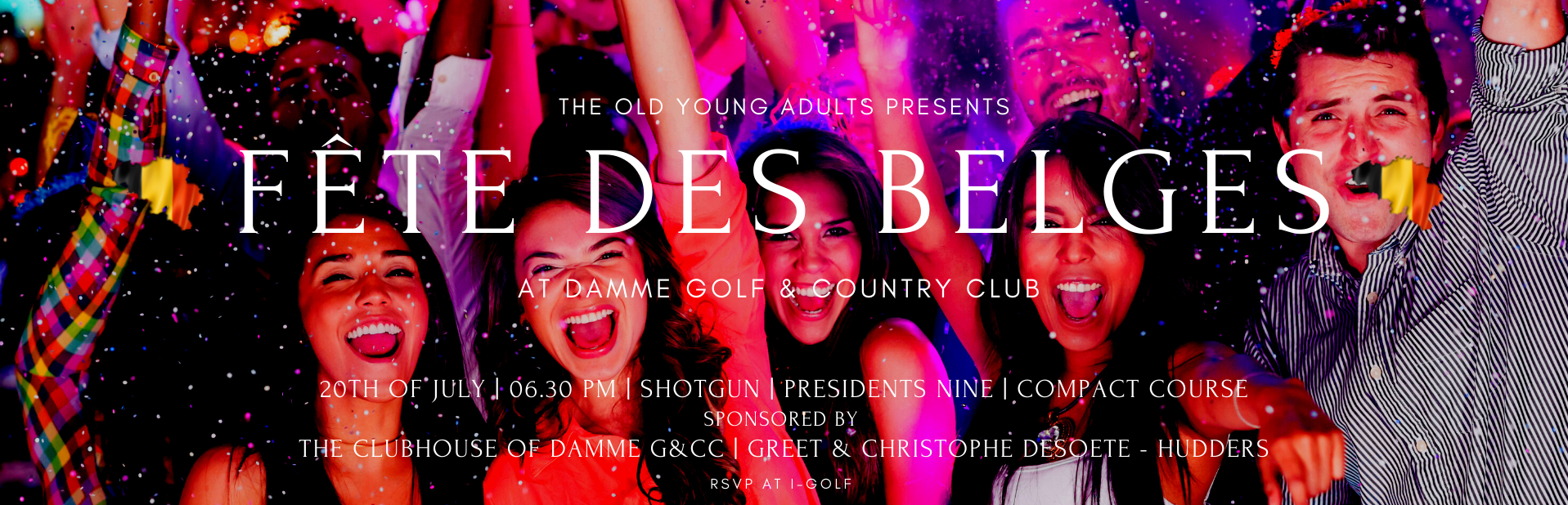 2022.07.20 Fête des Belges | Clubhouse of Damme G&CC | Greet & Christophe Desoete – Hudders