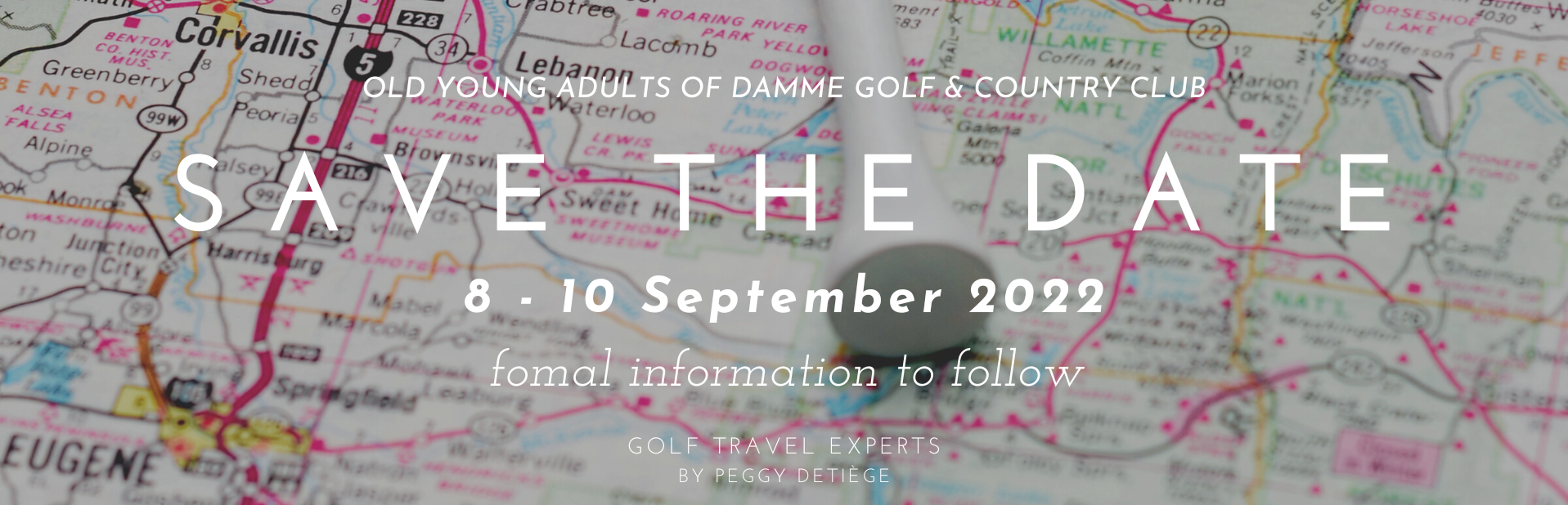 Save The Date !!! Old Young Adults Trip