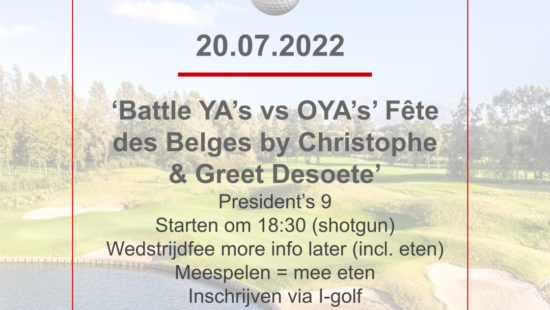 20.07.22 3de Batlle YA’s vs OYA’s: Fête des Belges by Christophe en Greet Desoete