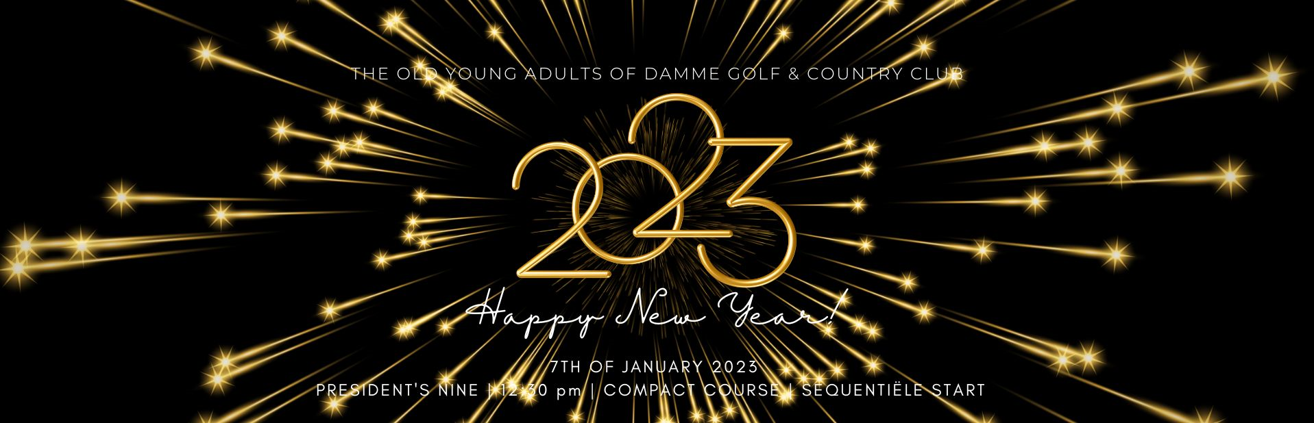 2023.01.07 Happy New Year’s Golf 2023