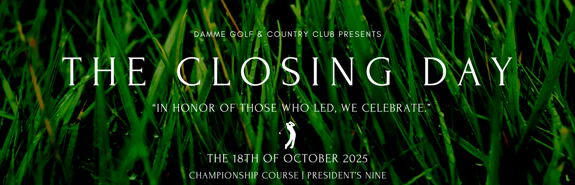 The Closing Day