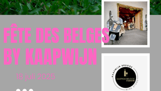 Fête des Belges by Kaapwijn – 18 juli 2025