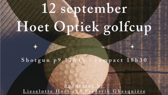 Hoet Optiek Golfcup – 12 september 2025