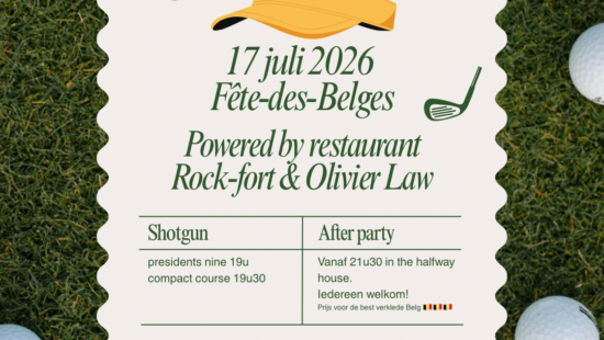17 juli 2026 – Fête des Belges powered by OIivier Law en Restaurant Rock-Fort